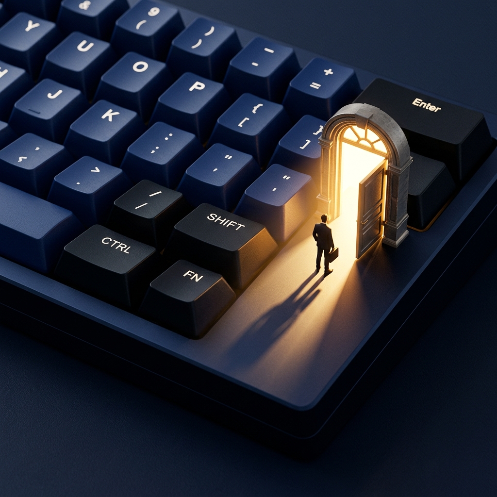 Drevora Enter Door Illustration